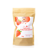 Whole freeze-dried strawberries