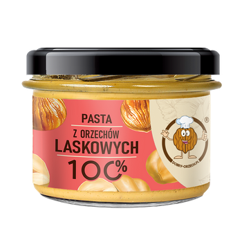 Pasta z orzechów laskowych 100 %