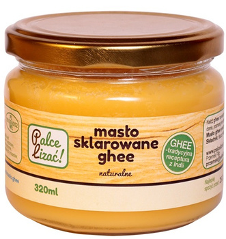 Masło ghee sklarowane naturalne
