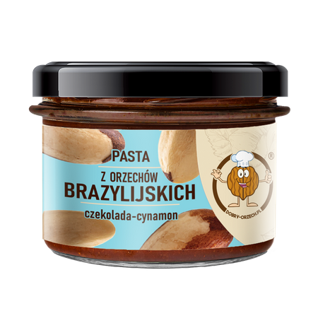 Brasilianische Nuss Schokoladen-Zimt-Paste