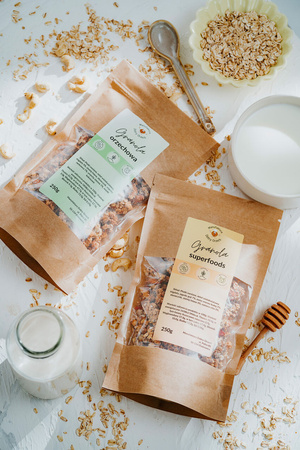 Naturalna Granola Orzechowa