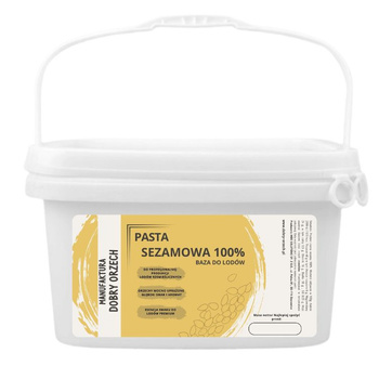 Pasta sezamowa 100% - do produkcji lodów