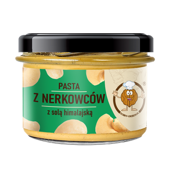 Pasta z orzechów nerkowca z solą