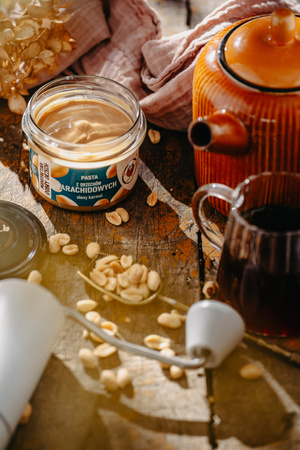 Erdnussbutter mit gesalzenem Karamell