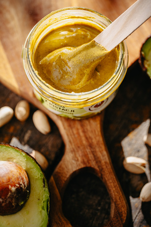 Pasta z pistacji z białą czekoladą