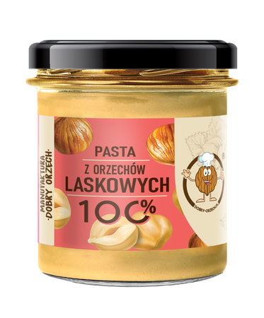 Pasta z orzechów laskowych 100 %