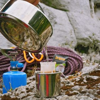 Kawa w saszetkach Dripca średnio palona