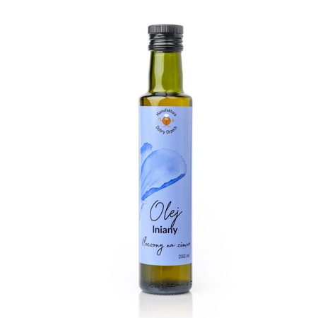 Cold-pressed flaxseed oil 100%