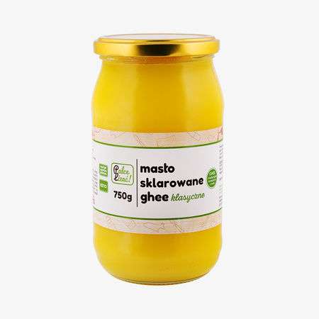 Masło ghee sklarowane naturalne