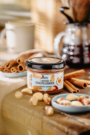 Brazil nut chocolate-cinnamon paste