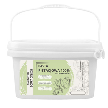 Pasta z pistacji 100 % - do produkcji lodów