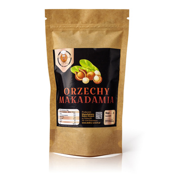 Orzechy macadamia całe niesolone