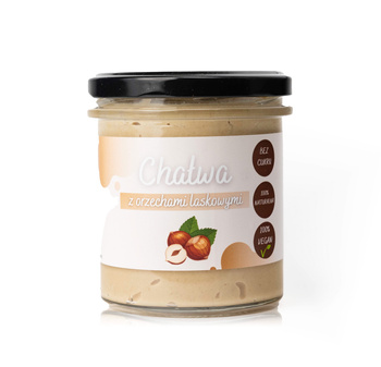 Chałwa z orzechami laskowymi bez cukru