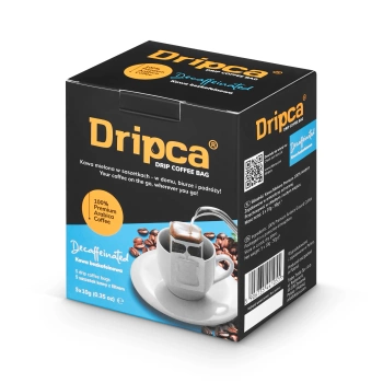 Kawa w saszetkach Dripca bezkofeinowa