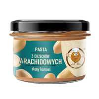 Pasta z orzechów arachidowych słony karmel