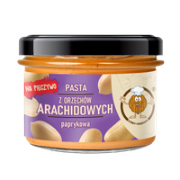 Pasta z orzechów arachidowych paprykowa
