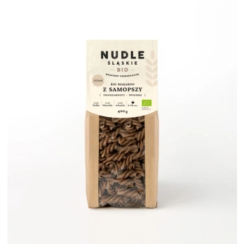 Makaron z samopszy BIO pełnoziarnisty - świderki